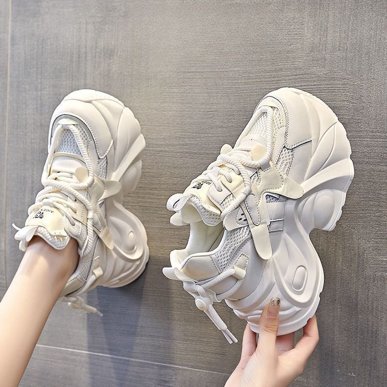 Sneaker Platform Height Increasing Insole Women's Shoes