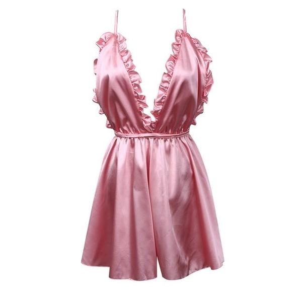 Fashion Women Sexy Sleepwear Style Jumpsuit Rompers Playsuit Trousers 3 color