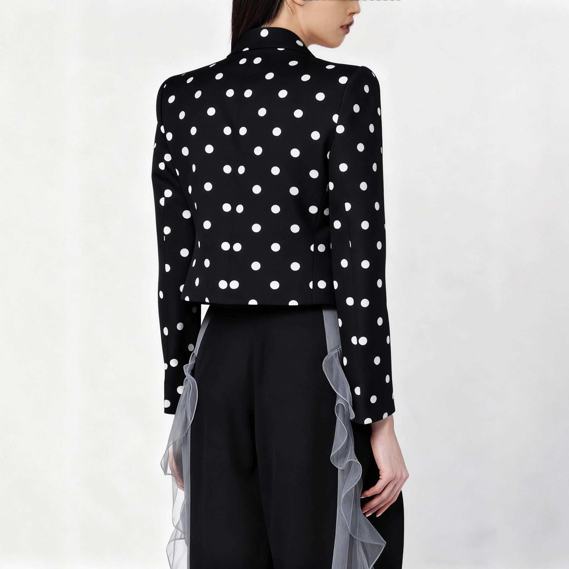 Stylish Minimalist Blogger And Relaxed Fit Long Sleeve Jacket For Women