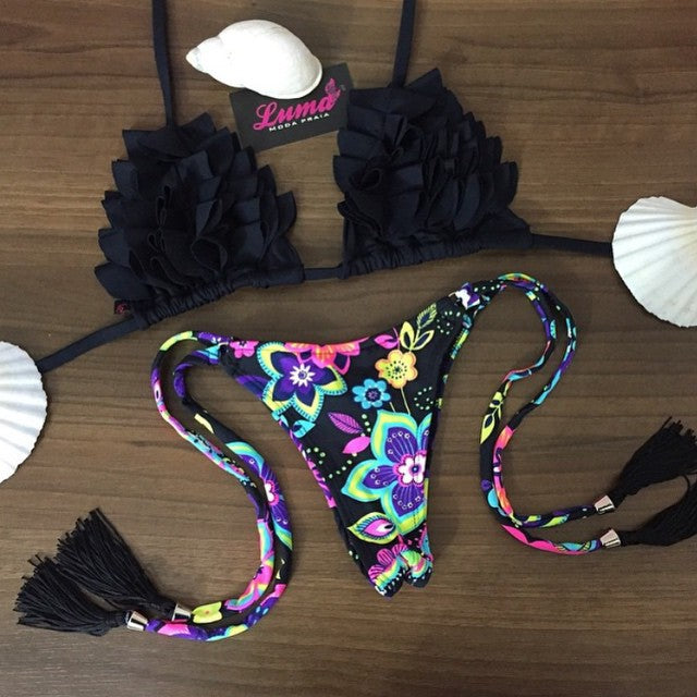 Explosion, Brazil Bikini Suit, Sexy Lady Swimsuit, Bikini Bikini Split Bikini