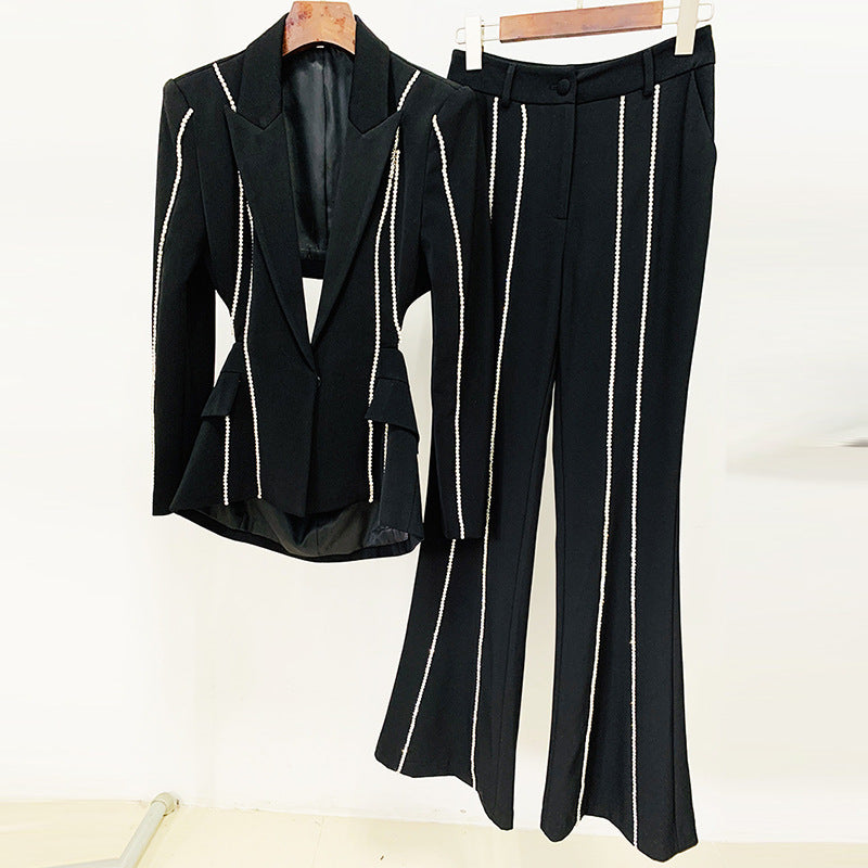 Fashion Celebrity Catwalk Hollow Set