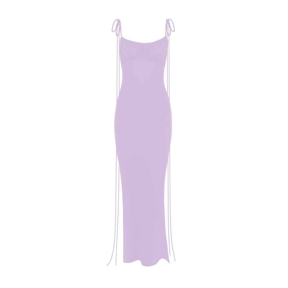 Women's Nightdress Backless