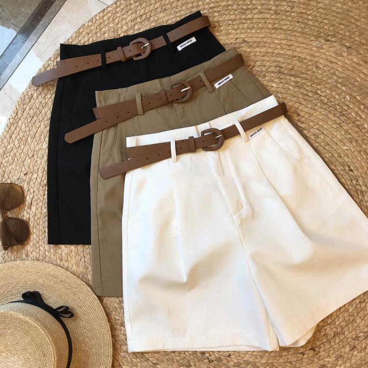 Pantalones de trabajo anchos de pierna, de talle alto, versátiles y relajados para mujer