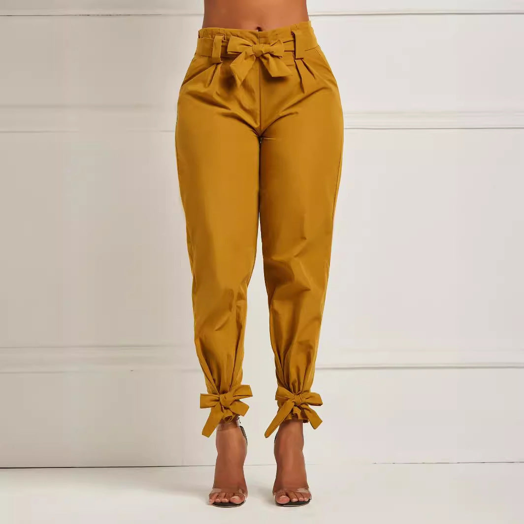 Stylish Elegant Slim-fit Pants