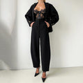 Womens Sophisticated Versatile And Chic Casual Pants
