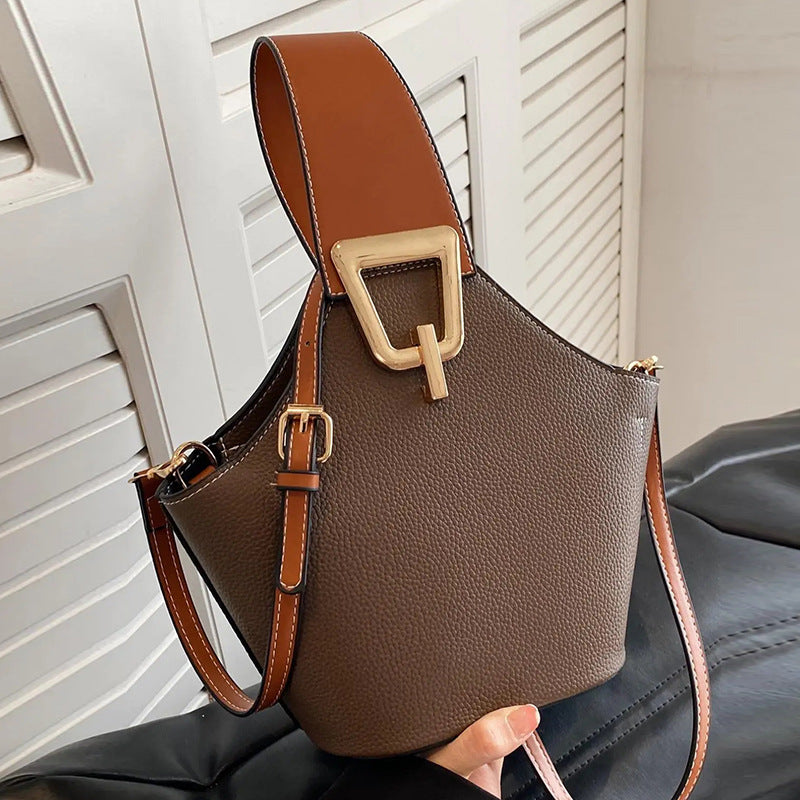 Light Luxury Commuter Blogger Crossbody Women's Basket Bag
