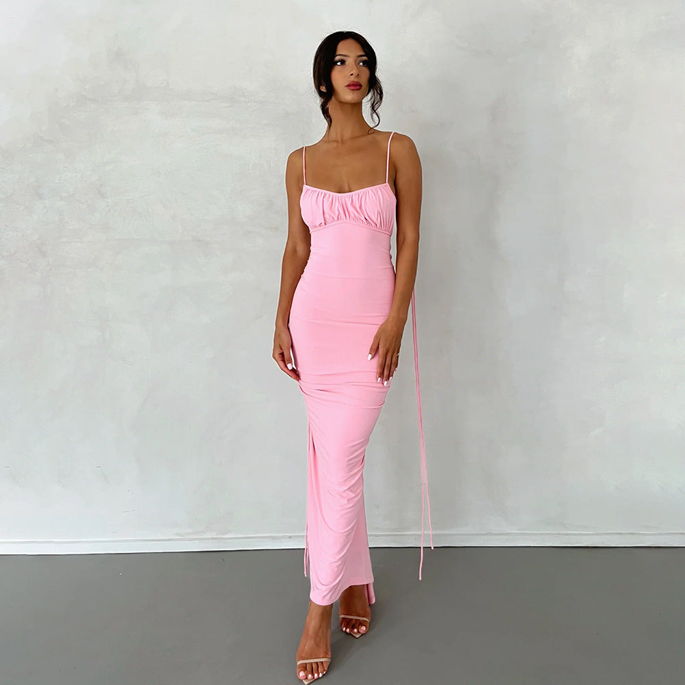 Women's Nightdress Backless