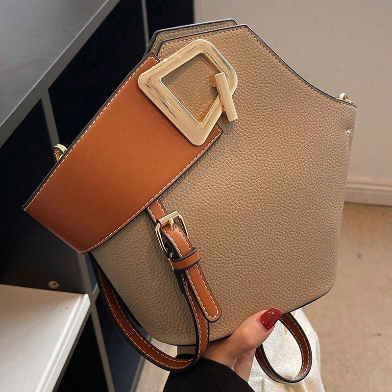 Light Luxury Commuter Blogger Crossbody Women's Basket Bag