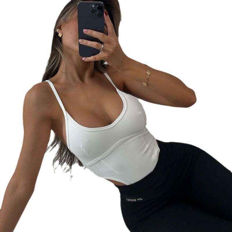 Kvinders sexede strop bodycon cutout jumpsuit