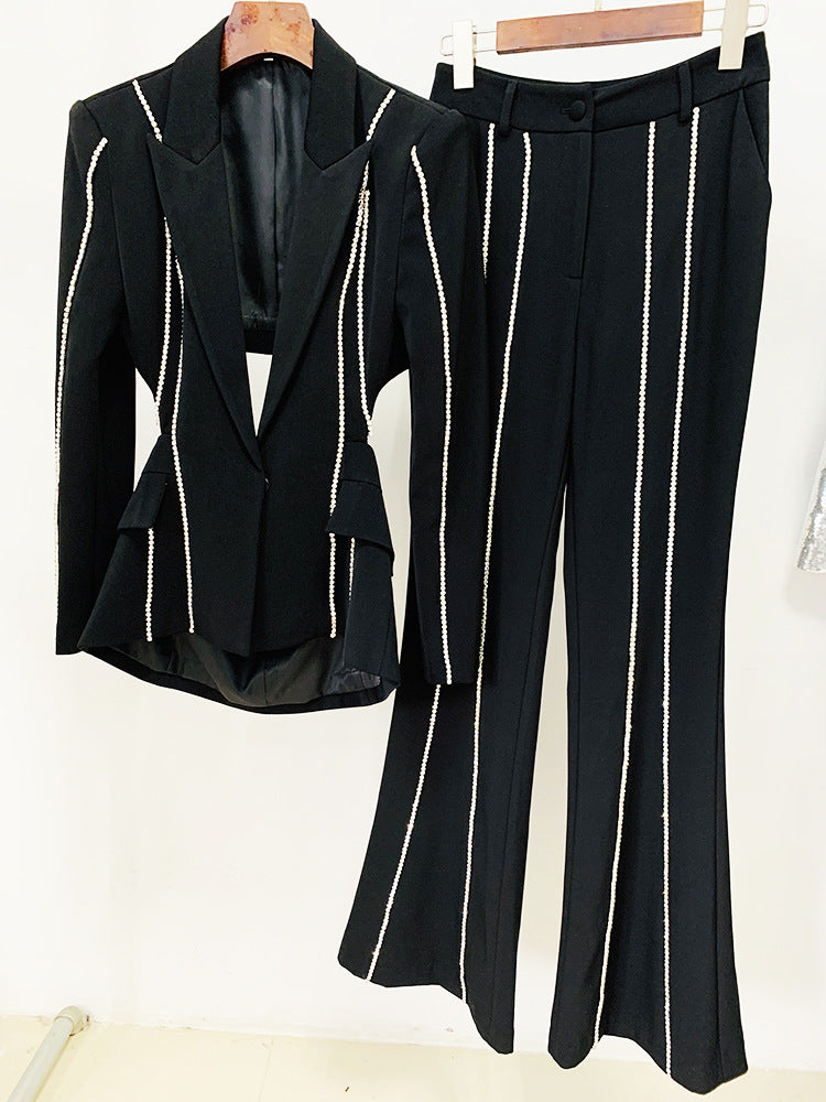Fashion Celebrity Catwalk Hollow Set