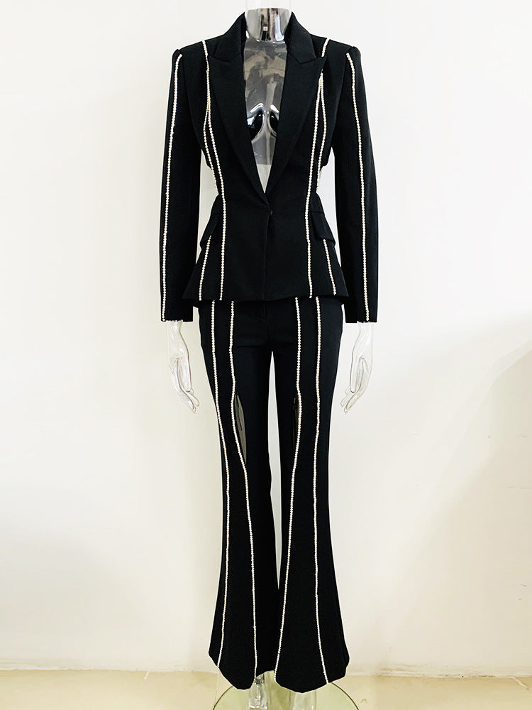 Fashion Celebrity Catwalk Hollow Set