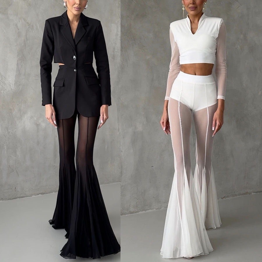 New Springsummer Stretchy Slim-fit Flared Pants