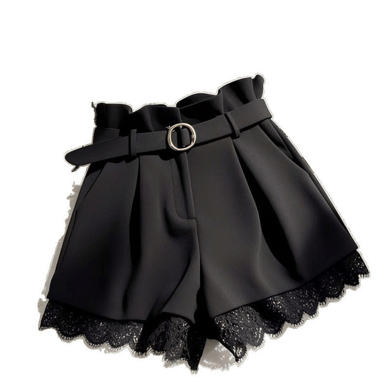 Shorts décontractés taille haute Pantalon court pour femmes petites