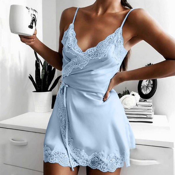 Women's Pajamas Lace Sling Nightdress Fashion