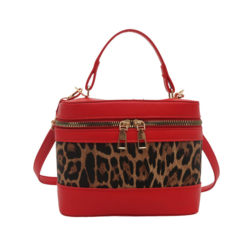 Ladies' Fashion Patchwork Single Shoulder Crossbody Small Square Bag Blogger