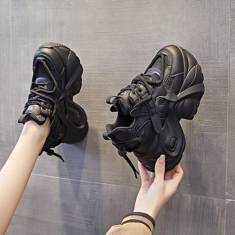 Sneaker Platform Height Increasing Insole Women's Shoes