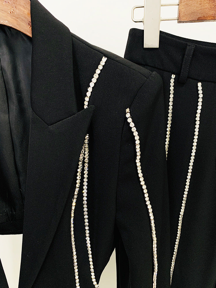 Fashion Celebrity Catwalk Hollow Set
