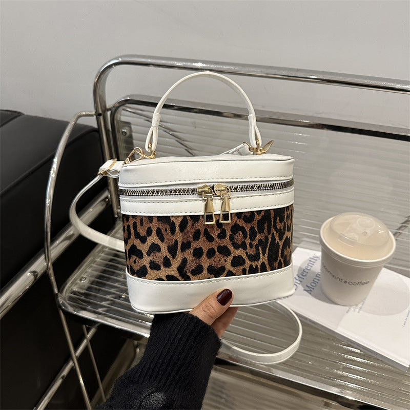 Ladies' Fashion Patchwork Single Shoulder Crossbody Small Square Bag Blogger