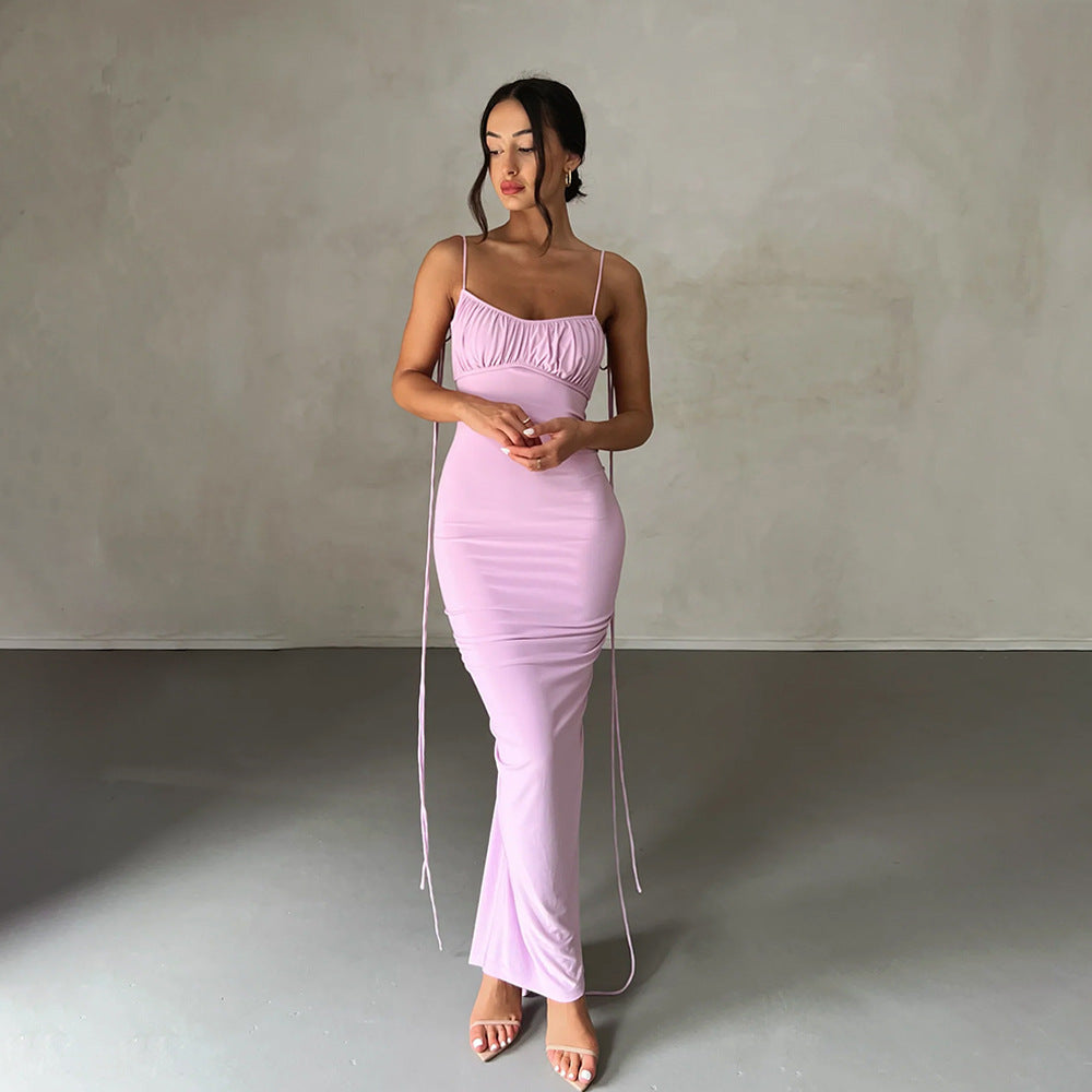 Women's Nightdress Backless